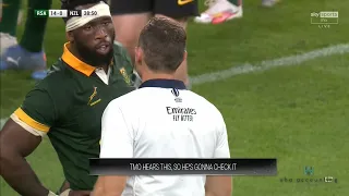 Yellow, Red, and In-Between: Refereeing Analysis of Springboks' Historic Win Over All Blacks