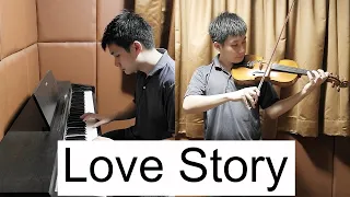 Love Story - Andy Williams (Piano & Violin Cover by Ian Pranandi)