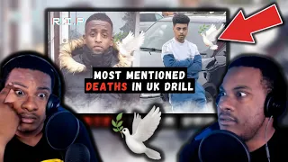 UK DRILL HAS NO REMORSE...😕 MOST MENTIONED DEATHS IN UK DRILL (PART 1) REACTION