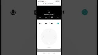 Xiaomi mi home security camera 360 "Preparing to play 91%" Error