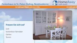 St. Peter-Ording: Das Ferienhaus für gehobene Ansprüche im Ortsteil Bad - FeWo-direkt.de Video