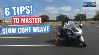 Motorcycle Slow Cone Weave Drill / 6 BIG TIPS