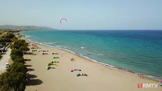 DEIN KITESPOT - Kitesurfen in Fanes, Rhodos, Griechenland