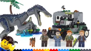 LEGO Jurassic World Baryonyx Face-Off review! 75935