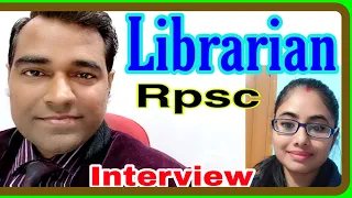 Library #Interview in #RPSC l #Librarian Interview