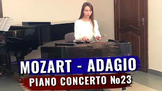 Грисюк Іванна (цимбали, 3 к.) | Моцарт - Концерт №23 (ІІ. Adagio) | #ad_dulcimer2020