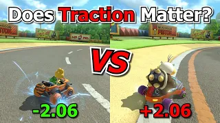 How Much Does Traction Really Matter in Mario Kart 8 Deluxe?