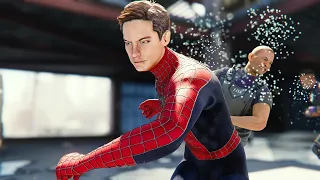 Photoreal Tobey Unmasked Raimi Combined - Spider-Man PC Mods