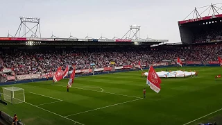 Spelers opkomst FC Twente - Feyenoord