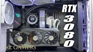 AMD Ryzen 5 5600X ASUS ROG STRIX B550-F Gaming WIFI GIGABYTE RTX3080 NZXT KRAKEN Z63 Gaming PC Build