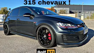 SA FROTTE AVEC 315 CHEVAUX 😳 VW GOLF 7 GTI PERFOMANCE ! #golfgti #performance