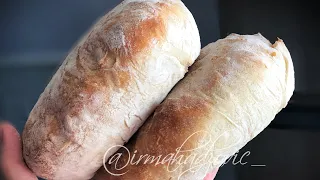 Somun / Lepinje Recipe - How to Make Flat Bread- Somun Recept- Lepinje Recept