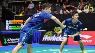 Takuro HOKI/Yugo KOBAYASHI Vs CHOI Sol Gyu/KIM Won Ho | BWF Singapore Open 2023 MD Semi Finals Live