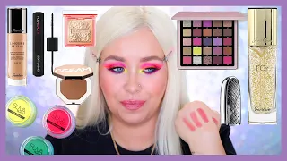 ВСЁ лицо первых впечатлений! 🌸I Fenty, Guerlain, Huda Beauty