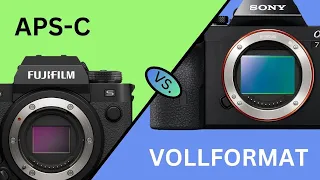 APS-C oder Vollformat?  Vor- und Nachteile erklärt und Vergleichsbilder