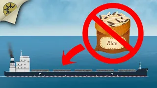 Why Does Rice Sink Ships?