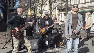 Концерт  стрит  группы ,,Айдахо,,  ( 17.04.21) Санкт-Петербург.