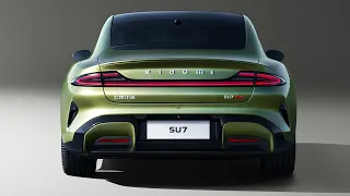 New 2024 Xiaomi SU7 - Electric Sedan Firstlook