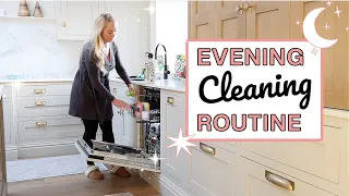 6 STEP EVENING CLEANING ROUTINE | FAST NIGHTLY CLEAN | Emily Norris