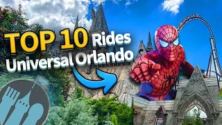 TOP 10 Rides at Universal Orlando