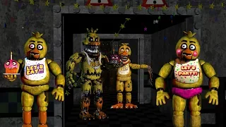 CHICA SIMULATOR - FNAF 1 + 2 + 3 + 4!! | Fan Choice Friday