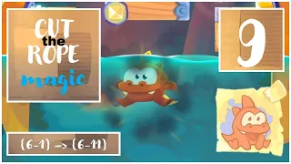 CUT THE ROPE MAGIC | Stone Temple | Part 1 {6-1} - {6-11} | 3 Stars (No Commentary)