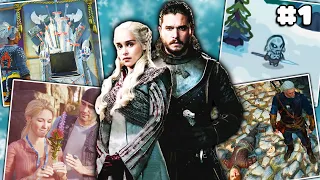 ПАСХАЛКИ на ИГРУ ПРЕСТОЛОВ в играх #1 [Easter Eggs for Game of Thrones]