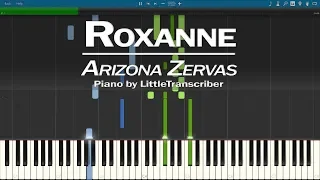 Arizona Zervas - Roxanne (Piano Cover) Synthesia Tutorial by LittleTranscriber