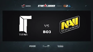 Titan vs Na'Vi (bo3) 1# de_dust2 (EN)  SLTV StarSeries XII Finals 2015 (28.03.2015)