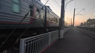 Отправился в путь поезд Великий Новгород - Москва