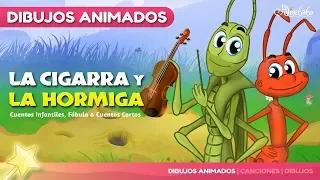 La Cigarra y la Hormiga Nuevo Animado en Español | Cuentos infantiles para dormir