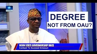 I Never Claimed To Have Gotten A Degree From OAU - Dapo Abiodun