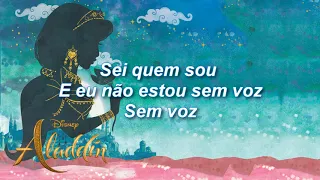 Disney's Aladdin - Sem Voz/Speechless Eu Portuguese Letra
