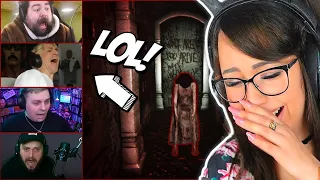 Gamers React to Horror Games 😂| Bunnymon REACTS