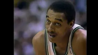 1987 Game 7 @ the Garden Milwaukee Bucks @ Boston Celtics Larry Bird
