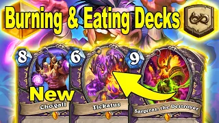 Burning & Eating Decks Tickatus Warlock is Back In 2023 At Caverns of Time | Hearthstone