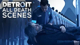 All Character Death Scenes - DETROIT BECOME HUMANS