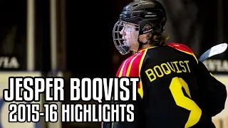 Jesper Boqvist | 2015-16 Highlights | Brynäs IF J20