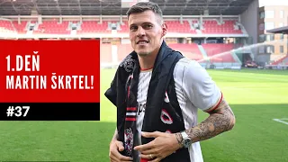 🎥 MARTIN ŠKRTEL, 1. DEŇ! 🔴⚫️ #FCSTxSKRTEL