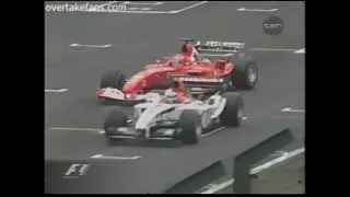 Opening Laps of the 2003 Japanese GP  - The Title Deciding Race