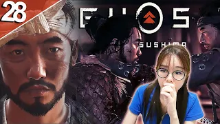 BYE TAKA!😔EASY RYUZO BOSS FIGHT! |Japanese DUB| Ghost of Tsushima Gameplay Blind Playthrough-Part 28