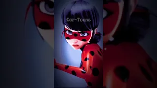 Ladybug, Chat Noir, Rena Rouge, and Carapace Miraculous Ladybug Edit #miraculous #shorts #wrlucompr4