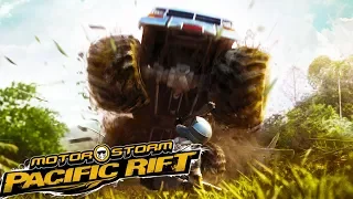 INSANE HIGH SPEED OFF-ROAD VEHICULAR COMBAT RACING! - MotorStorm Pacific Rift Racing and Crashes