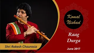 Raag Durga | Shri Rakesh Chaurasia | Hindustani Classical Bansuri / Flute | Part 3/5