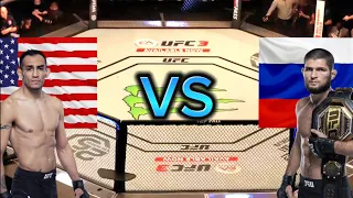 Tony Ferguson VS Khabib Nurmagomedov Fighter Comparison