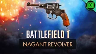 Battlefield 1: Nagant Revolver Review (Guide) | New BF1 DLC Weapons | BF1 PS4 Pro Gameplay