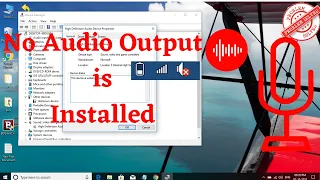 No audio Output Device is Installed Error Windows 10 | LotusGeek