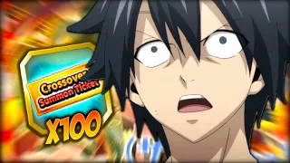 I Used 100 Tickets on Fairy Tail... Grand Summoners