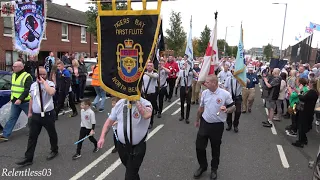 Tigers Bay First Flute (No.2) @ Glen Branagh 20th Ann. Mem. Parade 16/10/21 (4K)