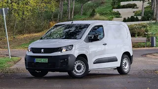Peugeot e-Partner e-Asphalt L1 50kWh 100kW 136HP Banquise White